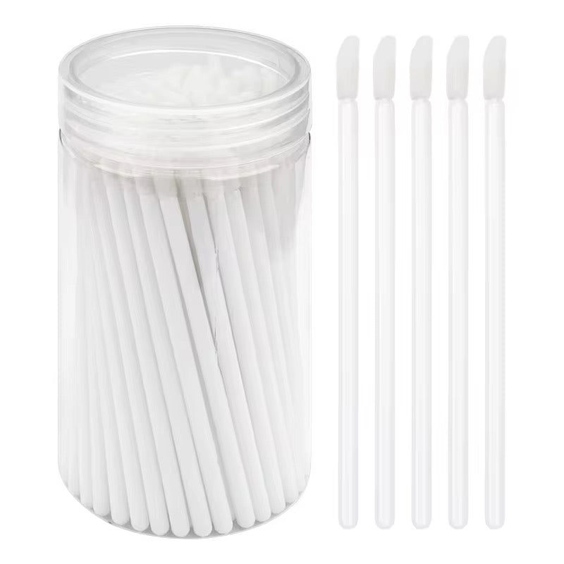 White Disposable Lip Wands (100 pcs)