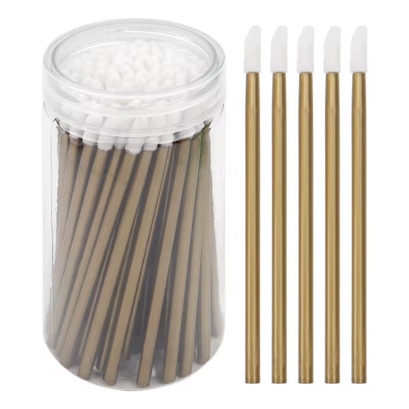 Gold Disposable Lip Wands (100 pcs)
