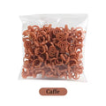 Caffe Heart Shaped Glue Rings (100 pcs)